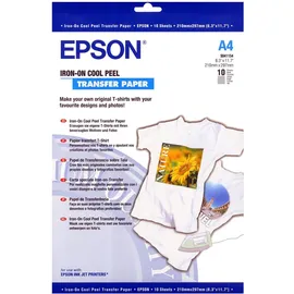 Epson Cool Peel T-Shirt Iron-on-transferfolie A4 124 g/m² 10 Bl. (C13S041154)