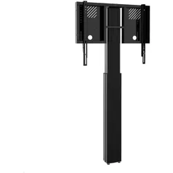 Conen Lite elektrischer TV Boden-Wandhalter 42-86 Zoll 700 mm Hub, schwarz