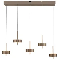 Q smart home lights LED-Pendelleuchte Q-Rotate Alu, Eisen, Stahl