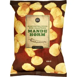 Kartoffelchips mit Jalapeno-Geschmack - 150 g