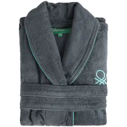 Benetton Bademantel L/Xl 360Gsm 100% Baumwolle Dunkelgrau Benetton Home Benetton
