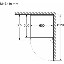 Siemens - Freistehende Kühl-Gefrier-Kombination (5 JAHRE GARANTIE) iQ500 (203x60 cm) | KG39NAXCF  | BlackSteel