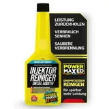 Power Maxed Injektor Reiniger Diesel 325ml I Einspritzdüsen reinigen, Dieselverbrauch senken & Leistung wiederherstellen I Diesel Additiv für ruhigen Lauf & bessere Verbrennung