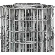 Siena Garden Drahtgitter 500 x 500 cm Silber/Stahl