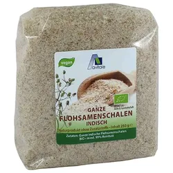 Flohsamenschalen Indisch Bio - Abgefüllt in Deutschland 250 g