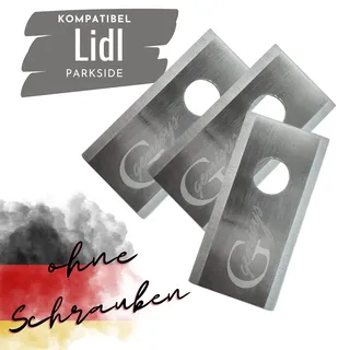 genisys 30x Edelstahl Ersatz Messer Klingen 1-Loch