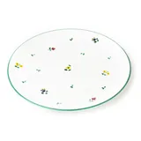 Gmundner KERAMIK Platzteller Cup Durchmesser : 32 cm Streublume Geschirr, handgemacht in Österreich