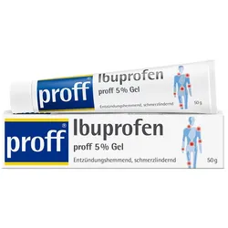 Ibuprofen Proff 5% Gel 50 g