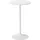 Homcom Bartisch Ø60 x 102 cm Weiß