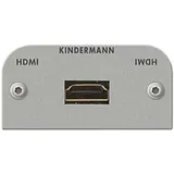 Kindermann HDMI Anschlussblende 7441000542 Buchse auf Buchse 5 m Schwarz