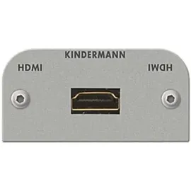 Kindermann HDMI Anschlussblende 7441000542 Buchse auf Buchse 5 m Schwarz