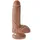 KING COCK 7" Cock with Balls, Tan, 7 Zoll