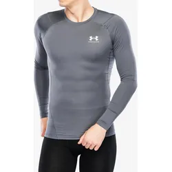 Under Armour Herren Heat Gear Camp Langarm - 1361524 grau M