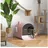 PawHut Katzentoilette 43 x 44 x 47 cm Rosa