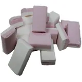 Schaumzucker Blöcke rosa weiß rosa gelb süß harte Konsistenz 125g