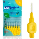 TePe Interdentalbürste, Original, Gelb, 0,7 mm/ISO 4, 8 Stk., Plaque-Entfernung, effiziente Reinigung der Zahnzwischenräume, für mittelgroße Lücken