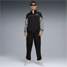 Puma Woven Colorblock Herren Jogginganzug schwarz - XXL