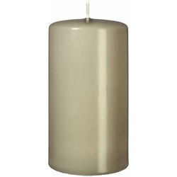 Kopschitz Kerzen 4er Adventskerzen, Adventskranz Kerzen Set Antik Grün 6 x 6 cm