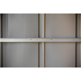 SPACEMAKER Metallgerätehaus Woodlake 5x4 1,51 x 1,22 x 1,98 m holzoptik