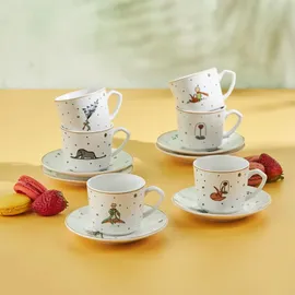 KARACA Kleiner Prinz Kaffeetasse 0,08 l Weiß 6 St.