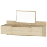 Asir Frisiertisch Zakkum- 33x100 cm beige - Beige
