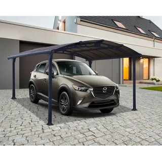 CANOPIA Palram - Canopia Carport Arcadia 4300 Anthrazit 360 cm x 440 cm