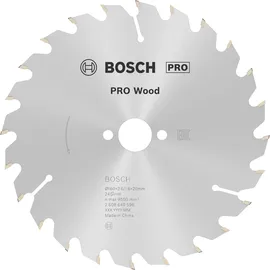 bosch accesorios Kreissägeblatt Optiline Wood 160 x 20 x 2,6 mm 24 Zähne