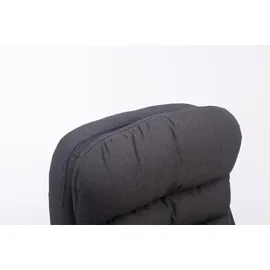 TPFLiving Vancom Stoff Dunkelgrau