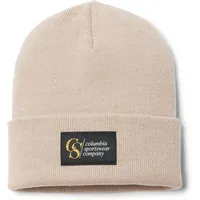 Columbia Herren City Trek Heavyweight Beanie, Crushed Clay, Heritage
