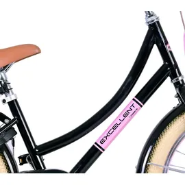 Volare Excellent 20" RH 31 cm schwarz/rosa 1-Gang Rücktrittbremse