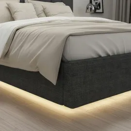 Home Deluxe MELURA 180 x 200 cm Dunkelgrau