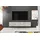 P & B Lowboard 140x30 cm Grau Holzwerkstoff