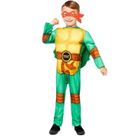 amscan 9909135 Offiziell Lizenziert Teenager Mutant Ninja Schildkröten Kostüm Für Kinder 3-4 Jahre