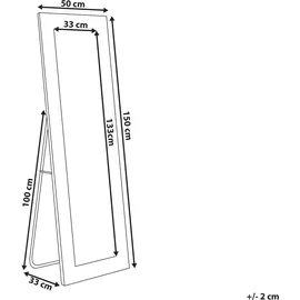 Beliani Spiegel, ANSOUIS 150 cm