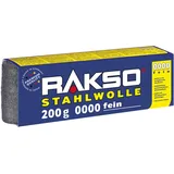 RAKSO Stahlwolle extrem fein 0000 200g RAKSO