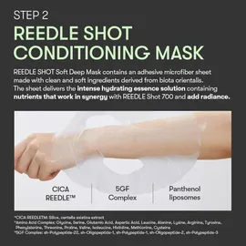 VT COSMETICS Reedle Shot 700 2-Step Maske 21,5 g