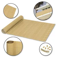 Zaunsichtschutz PVC ca. 0,9 x 5m bambus - Gelb