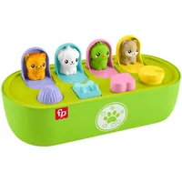 Mattel Fisher-Price Fisher Price Pets Pop-up-Aktivitätsspielzeug für Feinmotorik, entwicklungsf