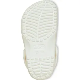 Crocs Classic Floral Cut Out T Clog, Chalk, 23/24 EU