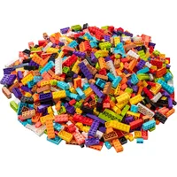 LEGO Bausteine gemischt 2-reihig 2x2, 2x4, 2x6 - NEU!