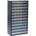 RAACO Kleinteilemagazin Metall 306 x 150 x 552 mm blau mit 60 Schubladen