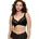 Damen BH W mit Bügel ohne Polsterung Verstellbare Träger 105C Schwarz