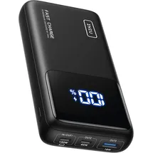 INIU Laptop Power Bank, 100W 25000mAh Powerbank USB-C Input&Output, Klein Externe Handyakkus Kompatibel mit MacBook, Surface, iPad, Fire TV Stick, Camera, DJI, iPhone 16 15 14, Reise, Wandern, Büro