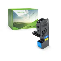 Green2Print Toner cyan 1200 Seiten ersetzt Kyocera TK-5220C, 1T02R9CNL1