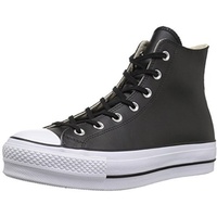 Converse Chuck Taylor All Star Lift Clean Leather High Top black/black/white 40