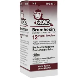 Bromhexin Hermes Arzneimittel 12 mg/ml Tropfen 100 ML