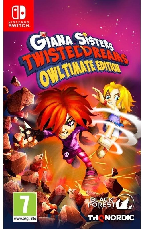 Giana Sisters: Twisted Dreams - Owltimate Edition - Nintendo Switch - Platformer - PEGI 7