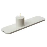 uYuni LED Kerze Uyuni 6,8 cm weiß