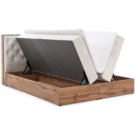 Fun Möbel Boxbett, Schwarz