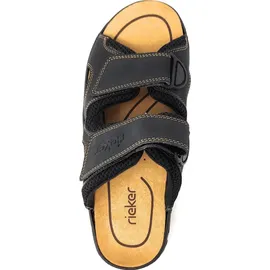 Rieker Slides Schwarz 47